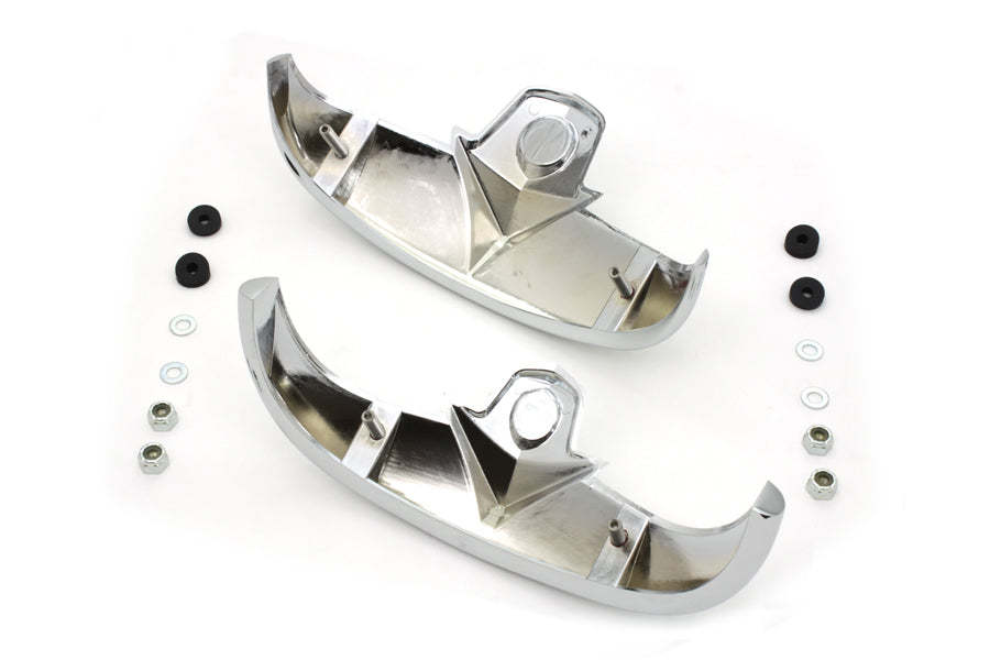 Chrome Fender Tip Set