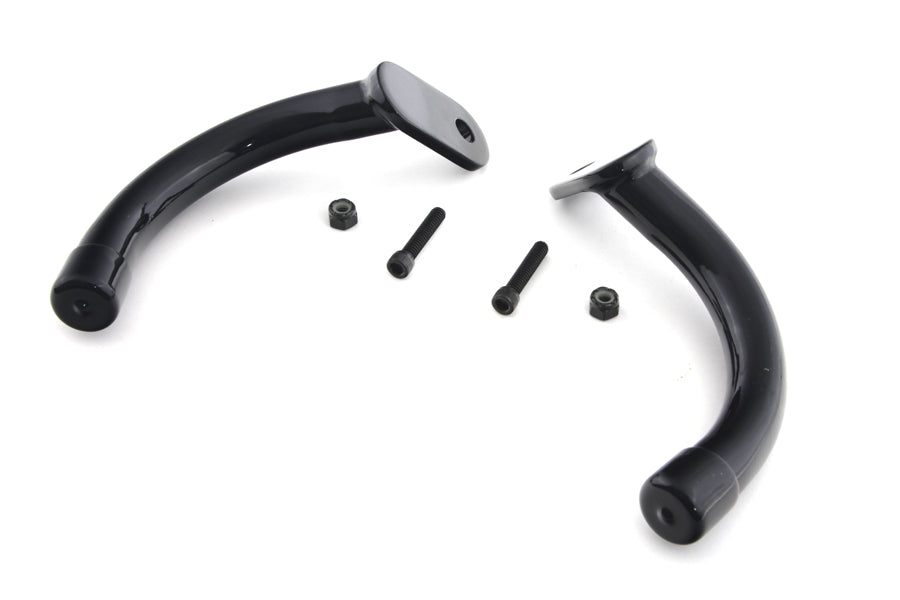 Black Saddlebag Guard Eliminator Brackets