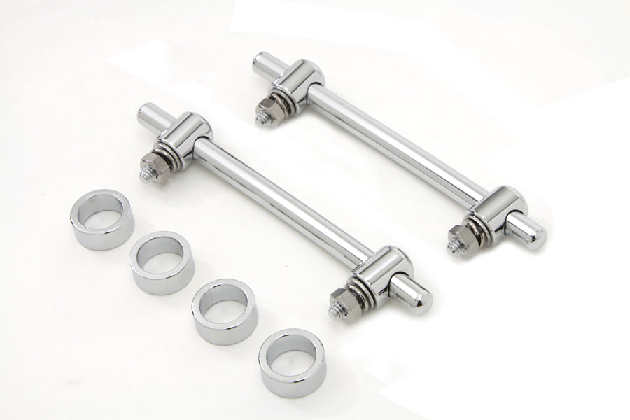Chrome Front Fender Trim Rail Kit