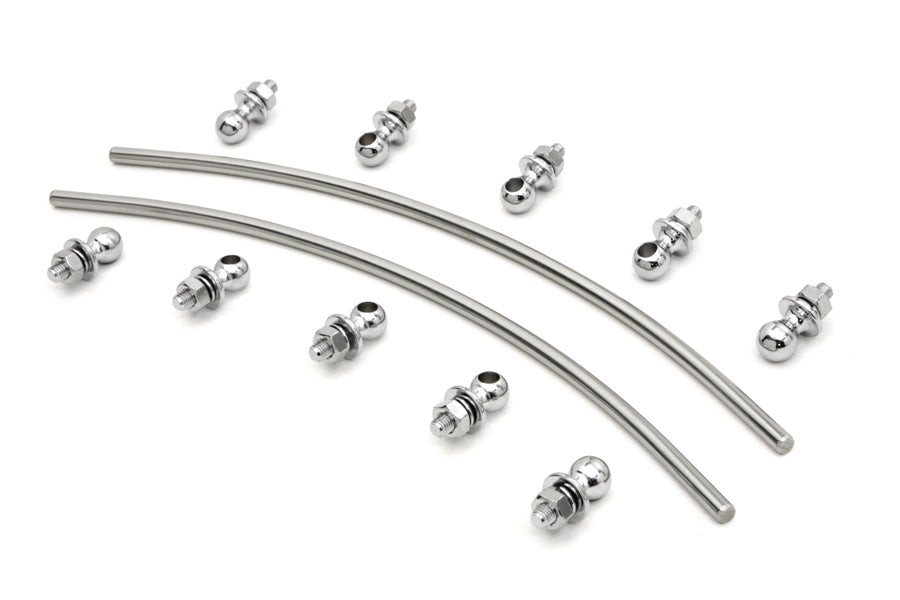 Saddlebag Mount Plate Rail Kit