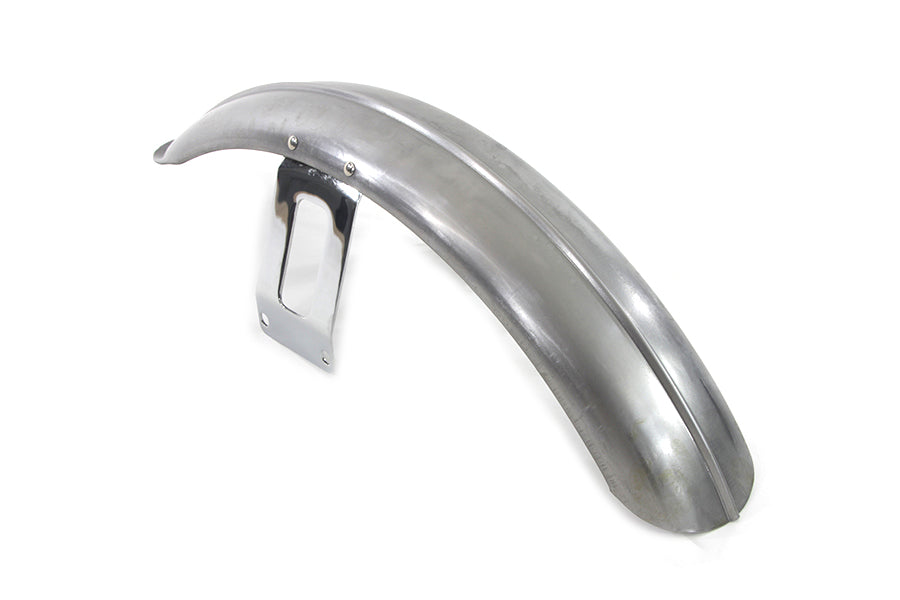 Front Fender with Chrome Bracket