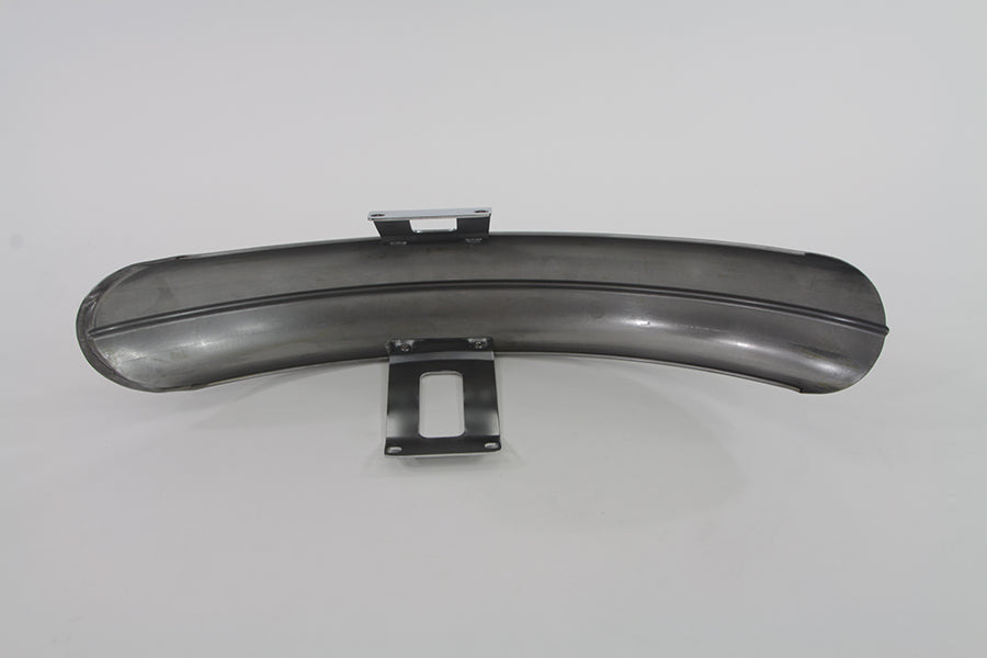 Front Fender with Chrome Bracket