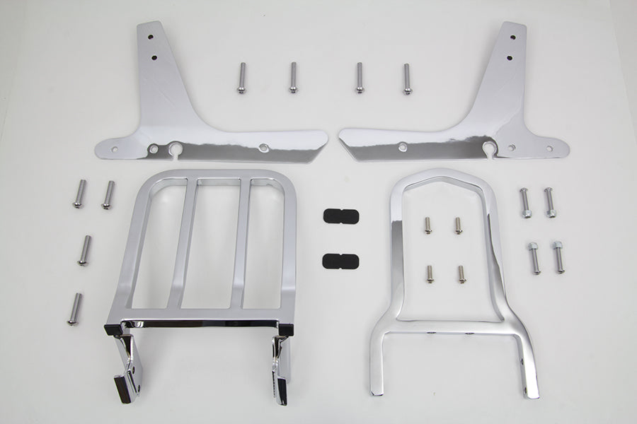 Luggage Rack Chrome Solid Type