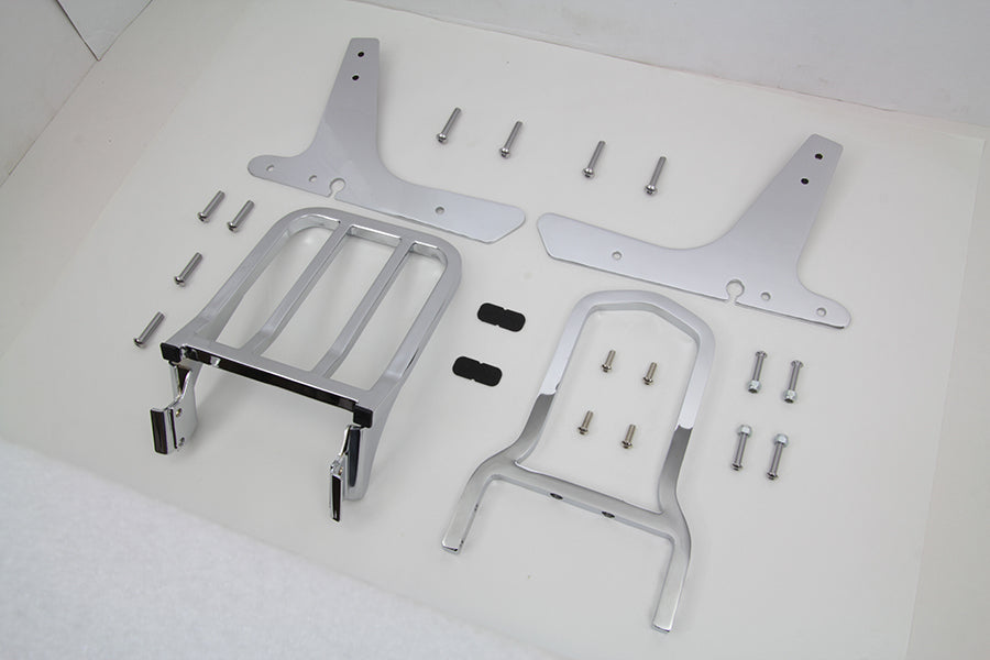 Luggage Rack Chrome Solid Type