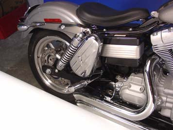 Tool Box and Mount Kit Right Side Chrome