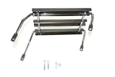 Wyatt Gatling Chrome Retro Luggage Rack