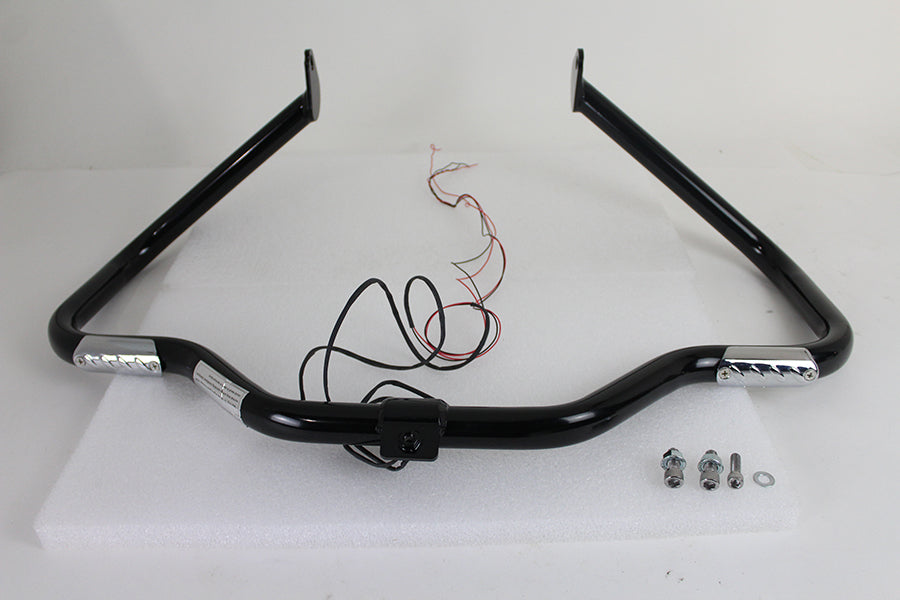 Black Front Turn Signal Highway Bar
