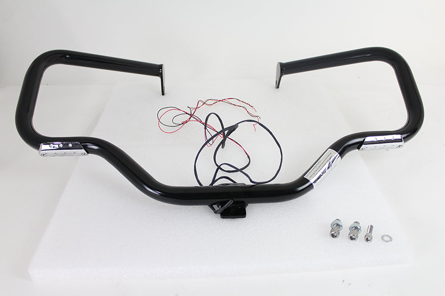 Black Front Turn Signal Highway Bar