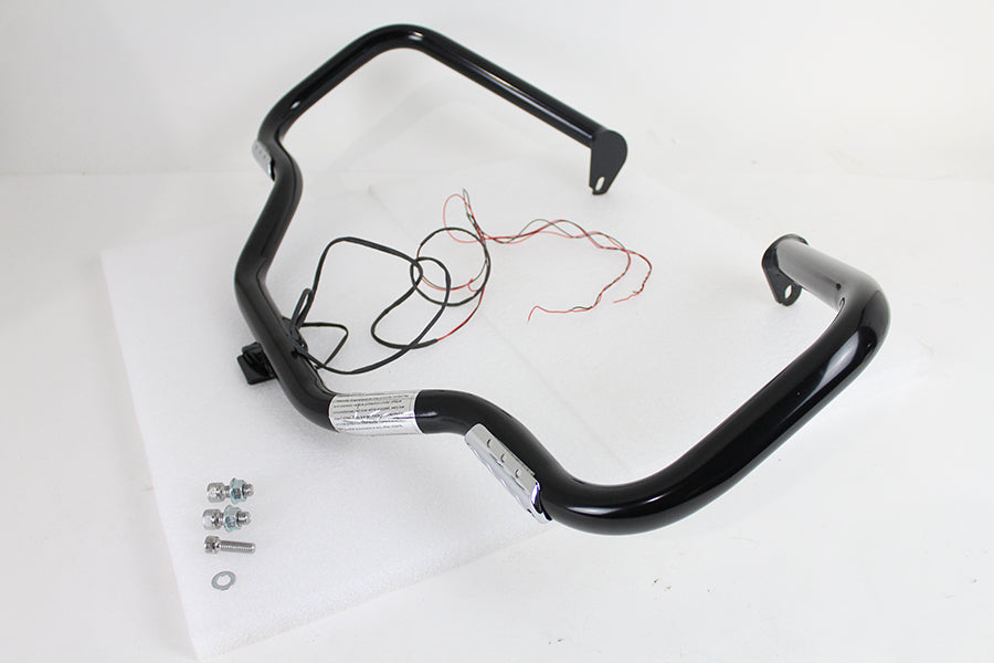 Black Front Turn Signal Highway Bar
