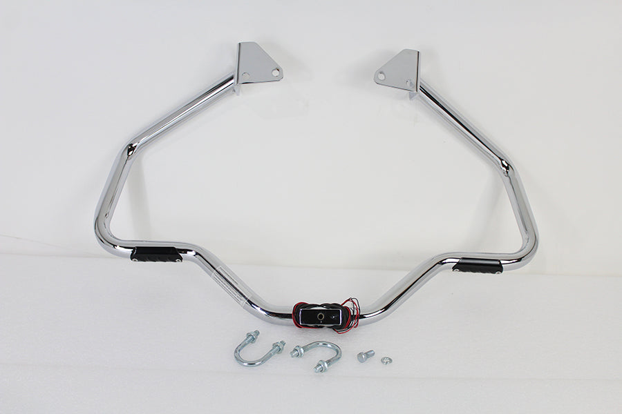 Chrome Front Turn Signal Highway Bar