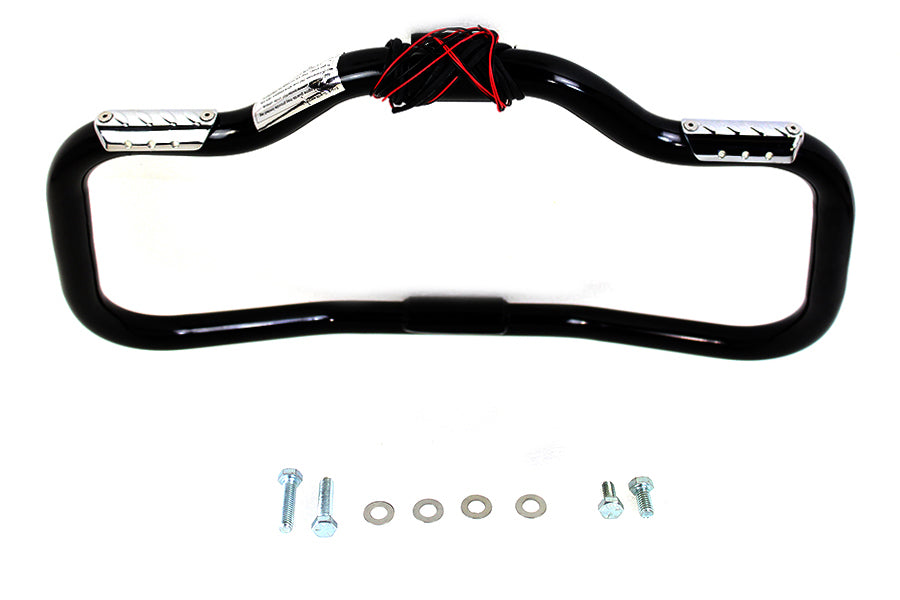 Black Front Turn Signal Highway Bar