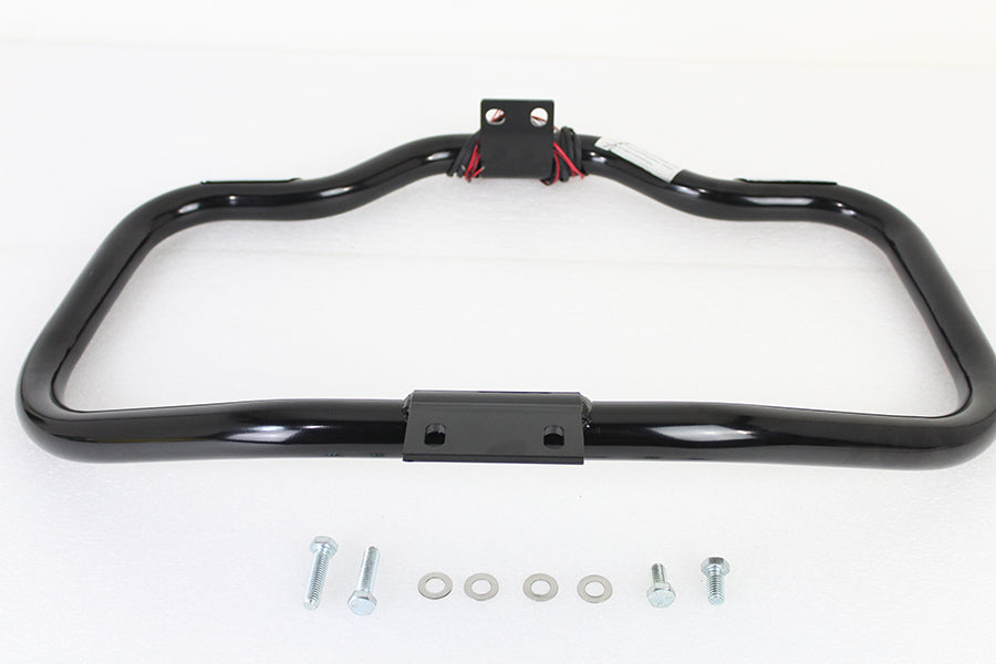 Black Front Turn Signal Highway Bar