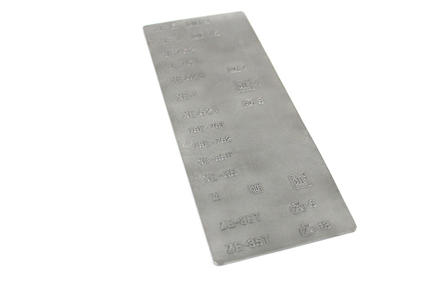 Rigid Front Frame Forging Hallmark Plate