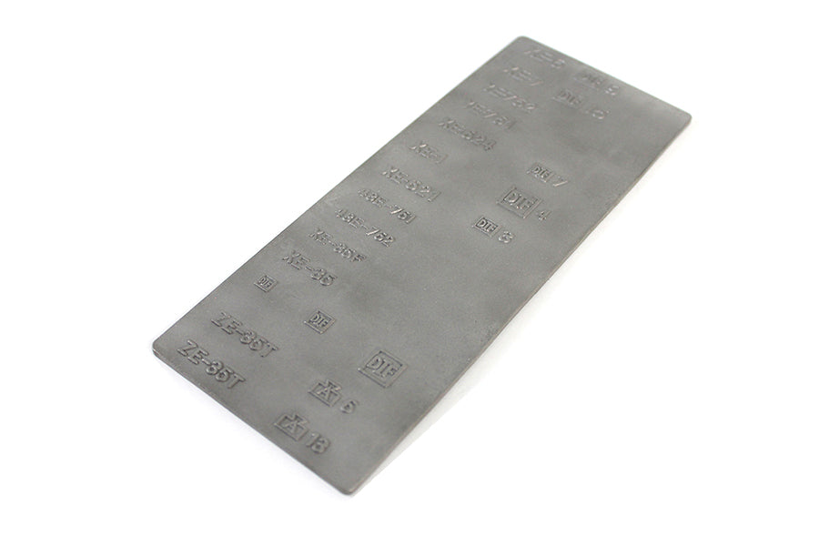 Rigid Front Frame Forging Hallmark Plate
