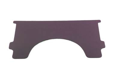 Replacement Round Windshield Window Black