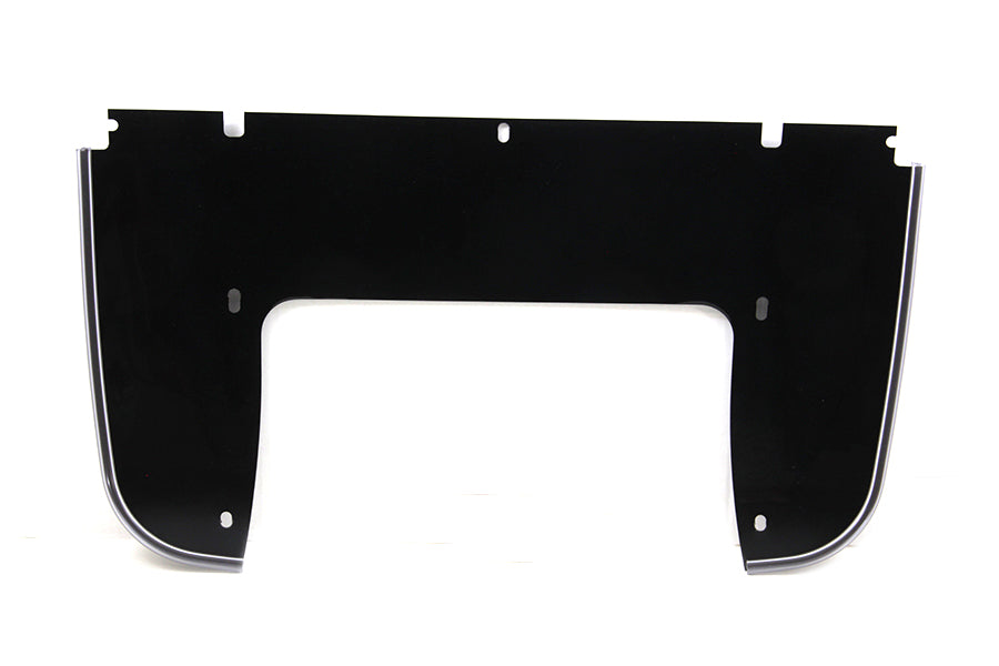 Beaded Lower Windshield Black