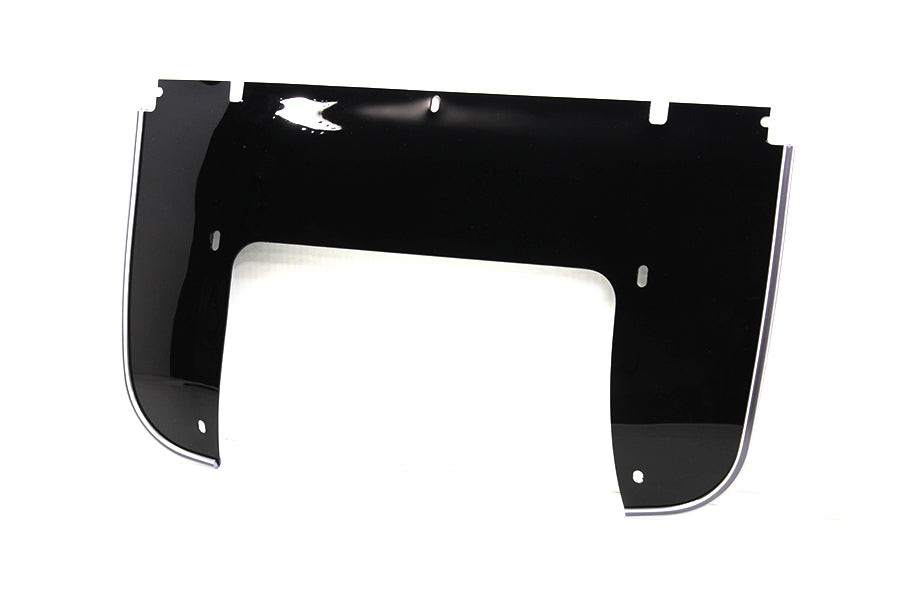 Beaded Lower Windshield Black