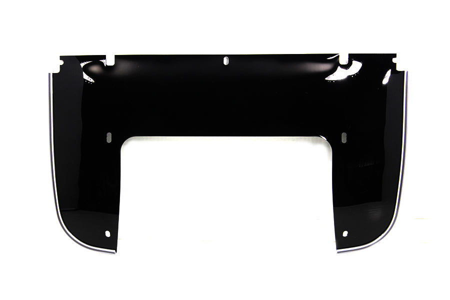 Beaded Lower Windshield Black