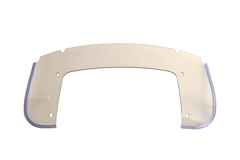 Beaded Lower Windshield Clear