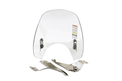 Switchblade Detachable Clear Windshield