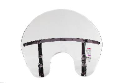 Switchblade Detachable Clear Chopped Windshield