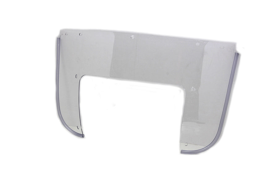 Beaded Lower Windshield Clear