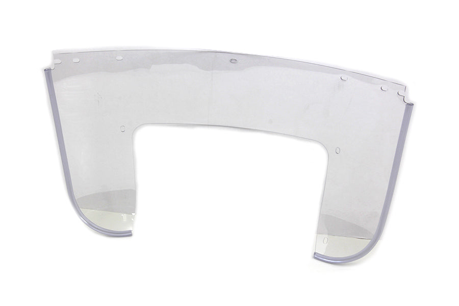 Beaded Lower Windshield Clear