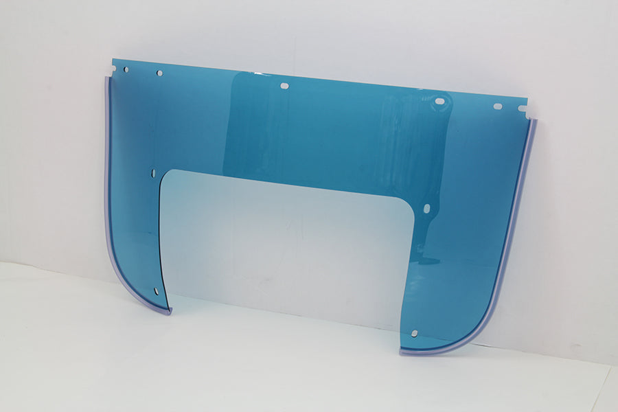 Beaded Lower Windshield Blue
