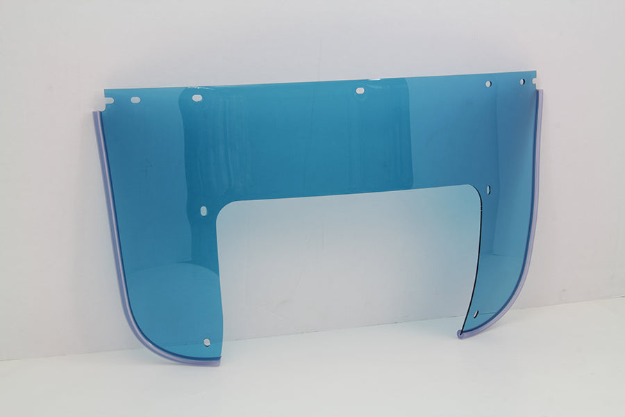 Beaded Lower Windshield Blue