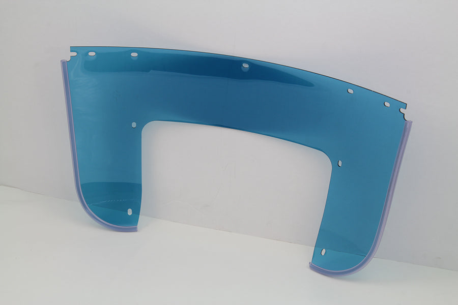 Beaded Lower Windshield Blue