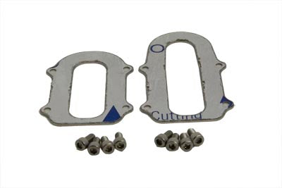 Polished Stainless Steel Rear Axle Protector Plates