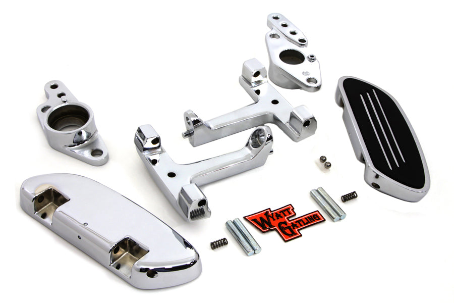 Passenger Footboard Set with Swingarm Mount Kit