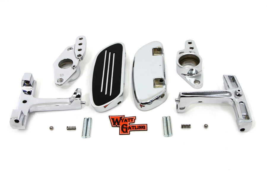 Passenger Footboard Set with Swingarm Mount Kit