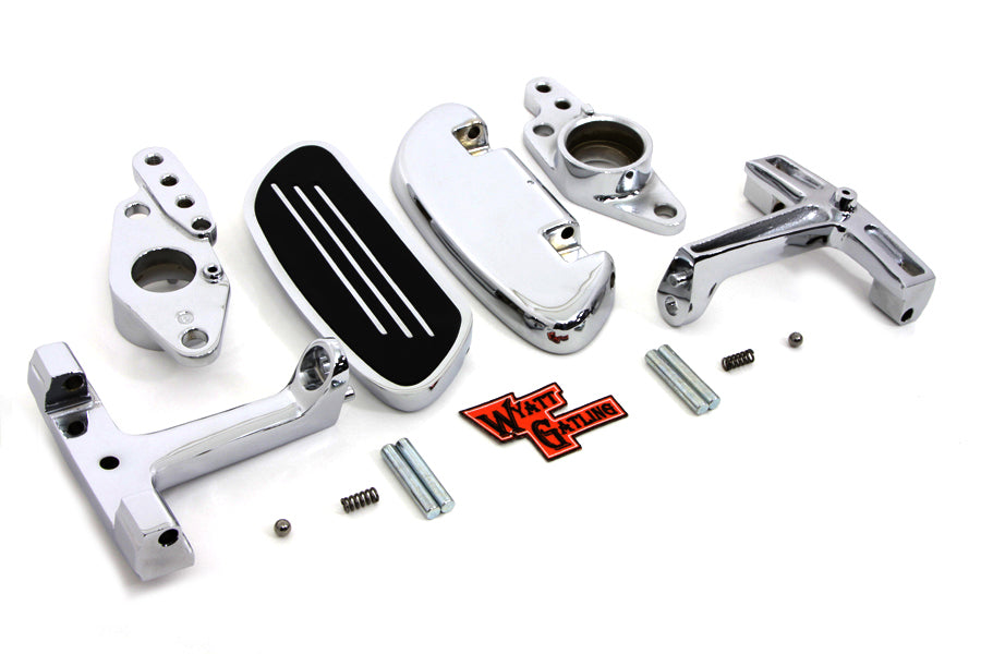 Passenger Footboard Set with Swingarm Mount Kit