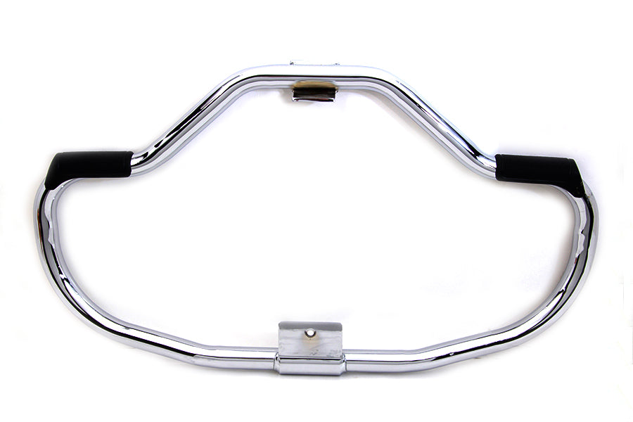 Chrome Front Engine Bar with Footpeg Pads