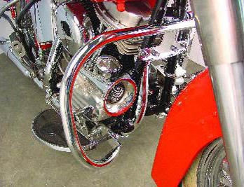 Chrome Front Engine Bar