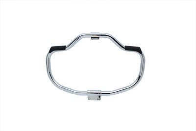 Chrome Front Engine Bar with Footpeg Pads