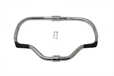 Chrome Front Engine Bar with Footpeg Pads