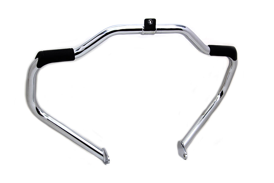 Chrome Front Engine Bar with Footpeg Pads