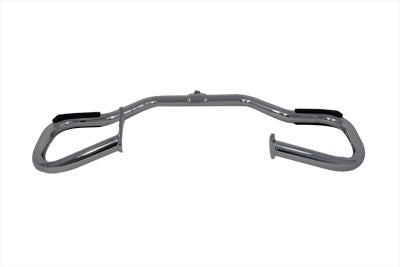 Chrome Front Engine Bar with Footpeg Pads