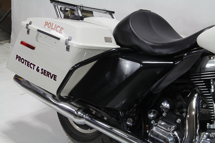 Black Comfort Style Rear Engine Bars