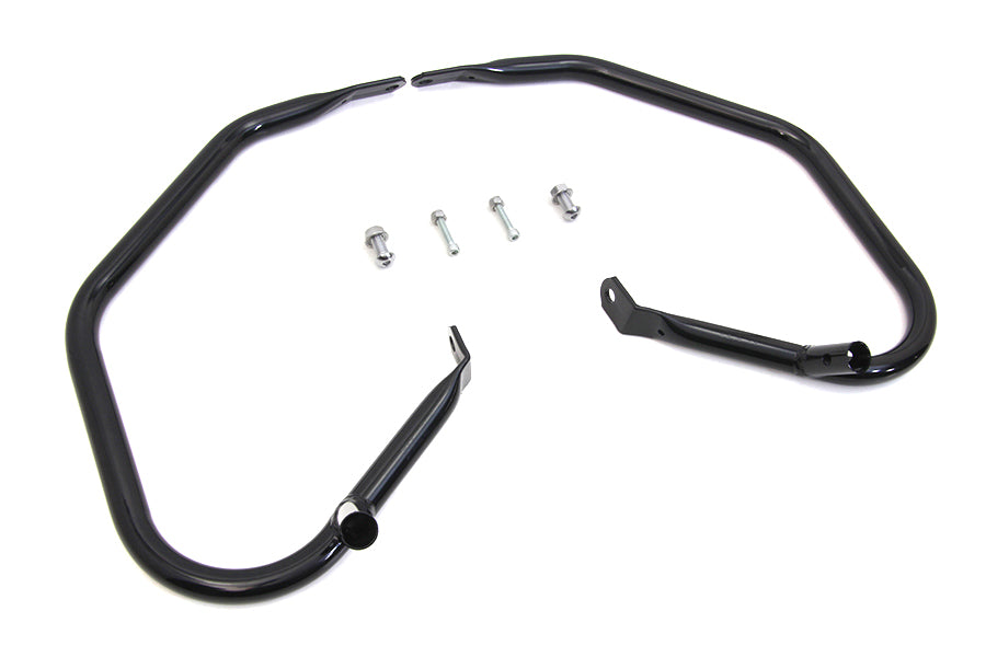 Black Comfort Style Rear Engine Bars