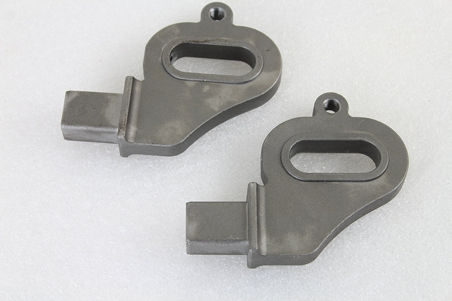 Lower 3/4 Rear Axle Plate Set Raw Cast Steel