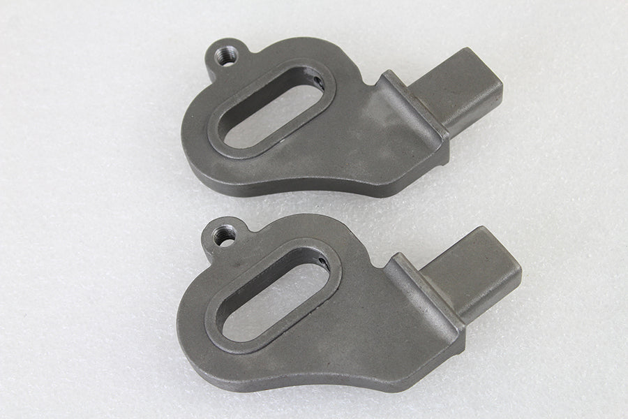 Lower 3/4 Rear Axle Plate Set Raw Cast Steel