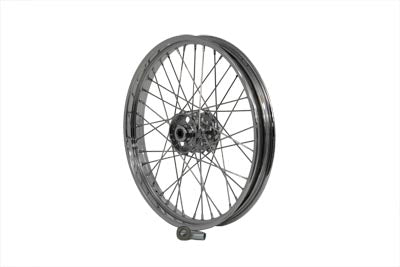 Harley Davidson 1967-72' FL 21" Chrome Front Spoke Wheel