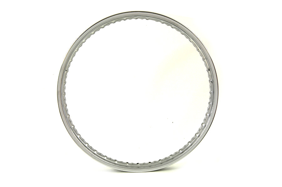 21 x 1.85 Rolled Edge Front Wheel Rim Chrome