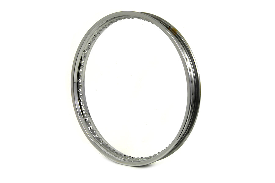 21 x 1.85 Rolled Edge Front Wheel Rim Chrome