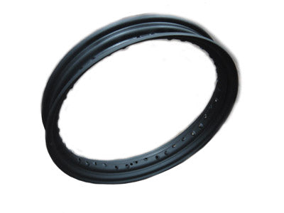 19 x 2.5 Drop Center Black Wheel Rim