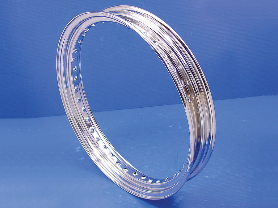 19 x 2.50 Drop Center Chrome Wheel Rim
