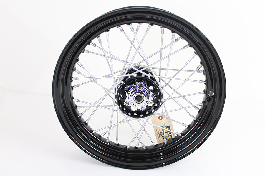 Harley Davidson FL UL EL WL 16" Replica Front or Rear Star Hub Spoke Wheel